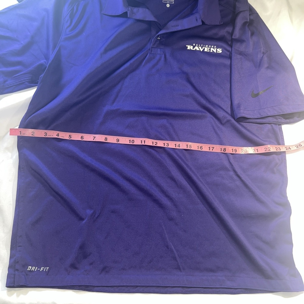 Nike Large Unisex Polo Golf Purple Shirt Short Sleeve Button Down Collectors 232 - Picture 7 of 14